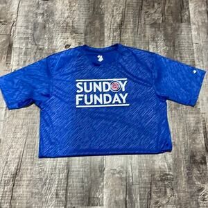 Sunday Funday Chicago Cubs short sleeve shirt size XL